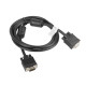 Cable VGA Ferryt 1.8M M/M Shield black