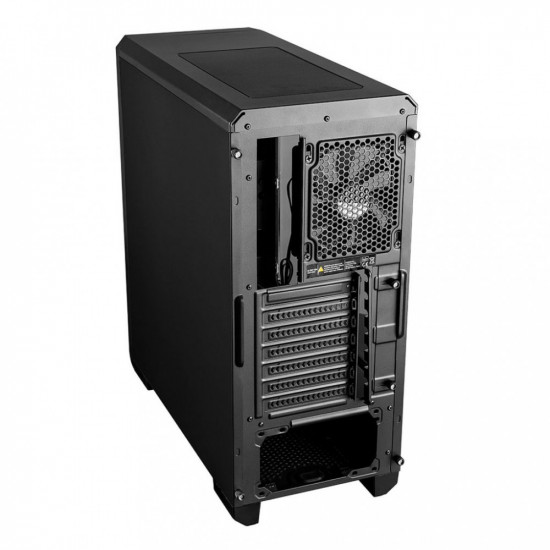 OBERON PRO GLASS BLACK COMPUTER CASE