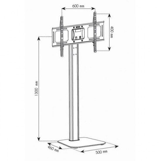 Floor stand for LCD/LED 32-70inch adjustable