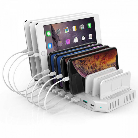 CHARGING STATION 10xUSB 160W QC3.0 USB-C Y-219