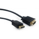 Cable DisplayPort VGA 1.8m black