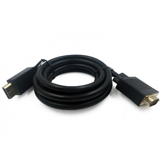 Cable DisplayPort VGA 1.8m black