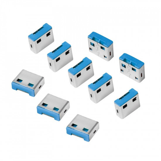 USB port blocker 10x no key