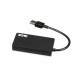 HUB USB 3.0 black 4-ports Slim