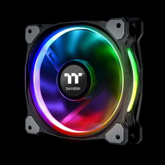 Riing 12 RGB Plus TT Premium Edition 5 Pack (5x120mm, 500-1500 RPM)