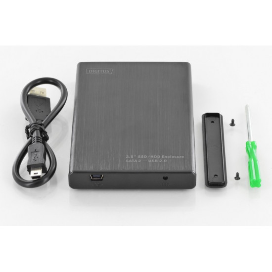 External HDD Enclosure USB 2.0 to SATA II 2.5