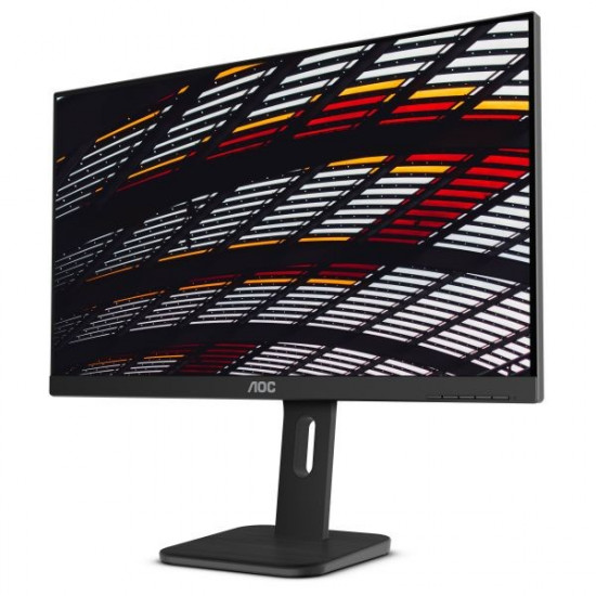 Monitor 23.8 24P1 IPS DVI DP HDMI Pivot Speakers