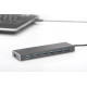 Hub 7-port USB 3.0 SuperSpeed., power supply, aluminum