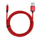 Cable USB - USB C 1.5 m ruby tape