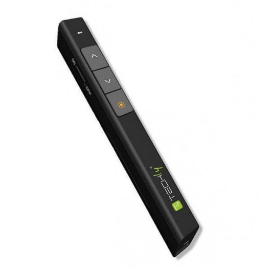 Wireless presenter with laser pointer black