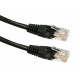 Cable Patchcord cat. 5e RJ45 UTP 1m black