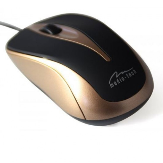 Optical mouse Plano black-gold