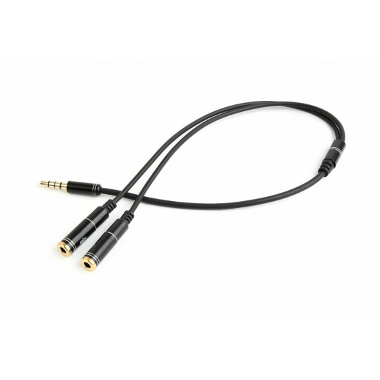 Adapter audio microphone 3.5mm minijack, 4PIN, 0.2m