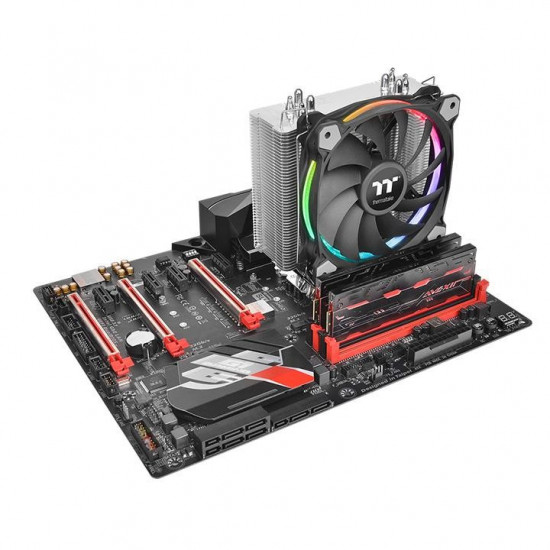 CPU Cooler Riing Silent 12 RGB Sync Edition (120mm Fan, TDP 150W)