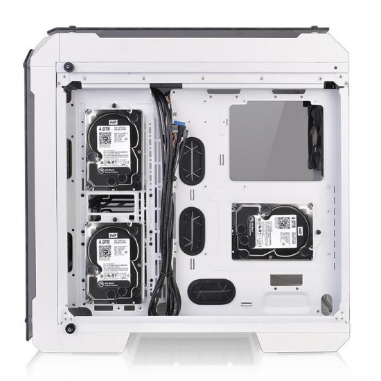 Case View 71 Riing Tempered Glass E-ATX Full Tower - Snow Edition