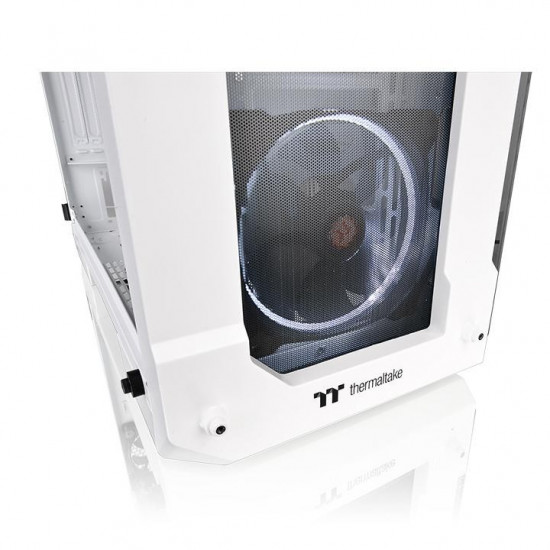 Case View 71 Riing Tempered Glass E-ATX Full Tower - Snow Edition