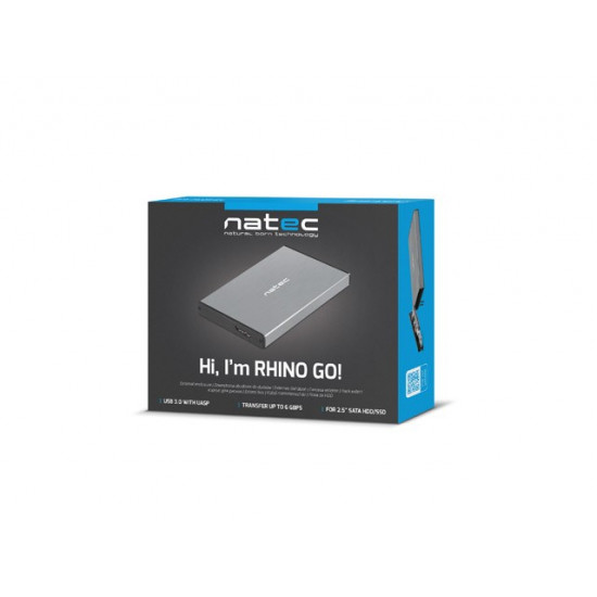 External HDD Enclosure Rhino Go 2,5'' USB 3.0