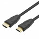 Cable HDMI v2.0 10m. gilded