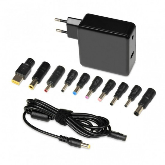 Notebook power adapter universal IUZ65WA 65W automatic