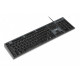 Set keyboard + mouse IKMS606 black (USB 2.0; (US); black, optical; 800 DPI)