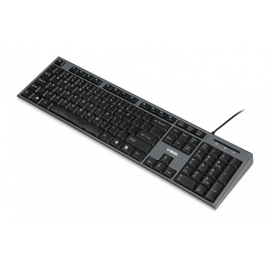 Set keyboard + mouse IKMS606 black (USB 2.0; (US); black, optical; 800 DPI)