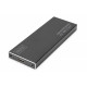 External SSD Enclosure USB Type C for SSD M2 (NGFF) SATA III, 80/60/42 / 30mm, aluminum