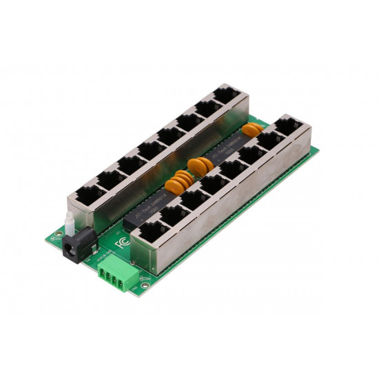 POE INJECTOR 8 PORT GIGABIT