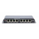 GIGABIT POE SWITCH 8-7 PORT 24V 60W WITH POWER SUPPLY 24V / 48V 60W WITH POWER ADAPTER 24V 2.5A