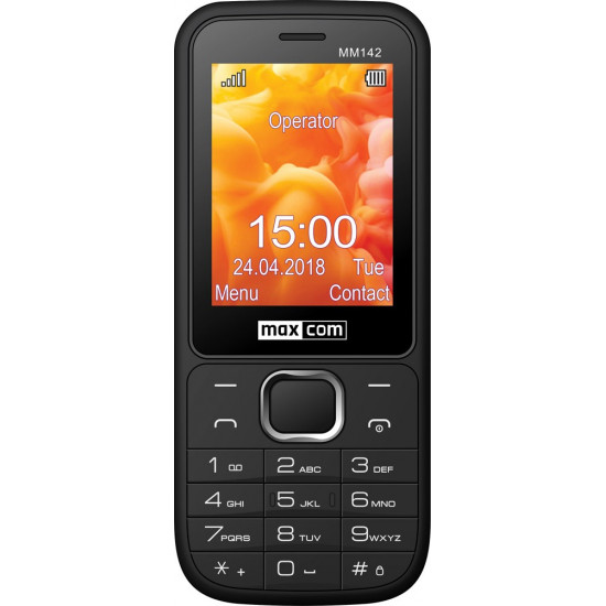 Telephone MM 142 DUAL SIM black