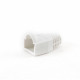 Strain relief RJ45 white/100 pcs