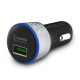 Car Quick Charge charger Savio SA-06/B, 2xUSB 5.4A