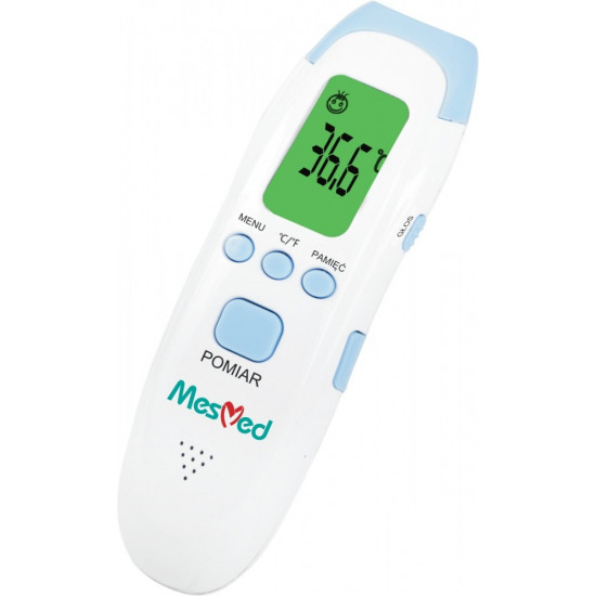 Medical thermometer with color display and voice measurement presentation MesMed MM-380 Ewwel