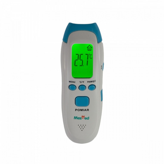 Medical thermometer with color display and voice measurement presentation MesMed MM-380 Ewwel