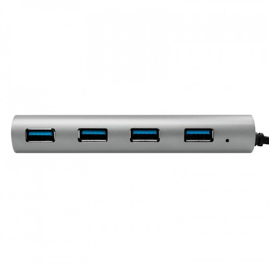 Hub 4-port USB-C 3.1 with aluminum casing