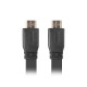 Cable HDMI-HDMI v2.0 5m black flat