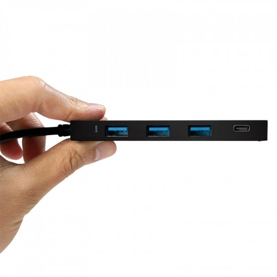 Ultra-slim USB-C 3.1, 4-port hub