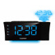 Clock radio with projection and USB charging CRP81USB