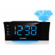 Clock radio with projection and USB charging CRP81USB