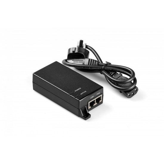 Power supply/adapter PoE 802.3af, max. 48V 15.4W Gigabit 10/100 / 1000Mbps, active