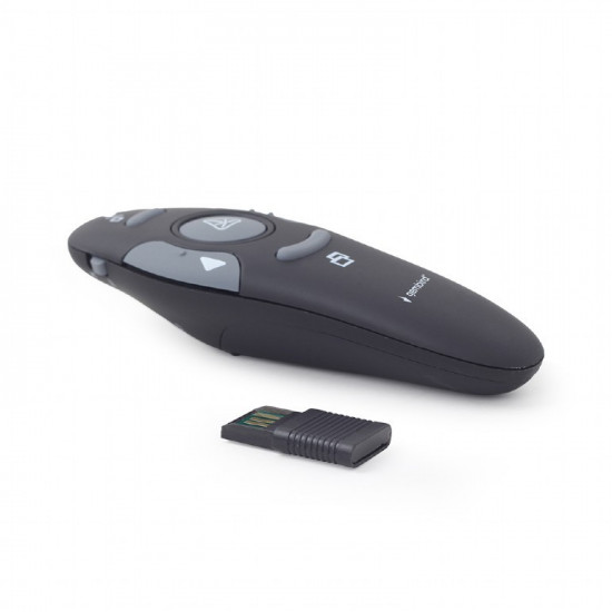 Wireless presenter with laser pointer