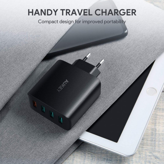 Ultrafast wall charger PA-T18 4xUSB Quick Charge 3.0 10.2A 42W