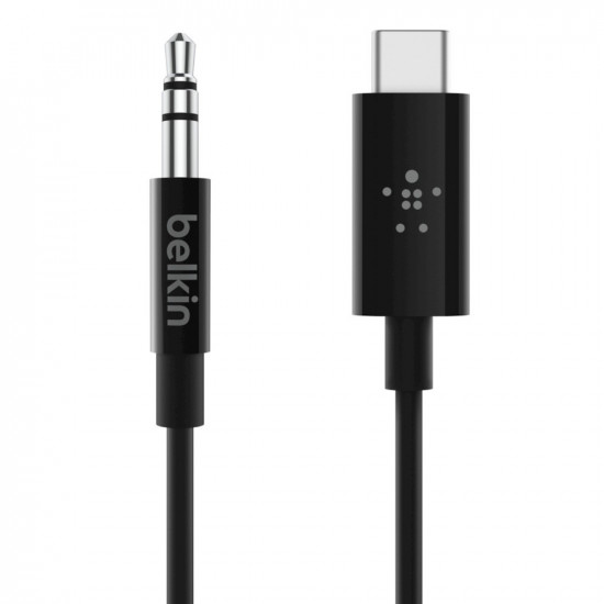 Adapter USB-C for 3,5mm Audio 0,9m black