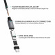 CB-CD6 Ultrafast Braided uick Charge USB C - USB C 2m