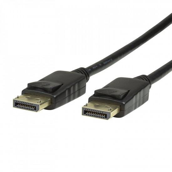 DisplayPort 1.2 cable, 4K2K, 5m, black