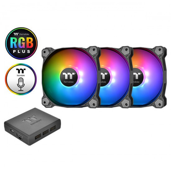 Case Fan Pure 14 RGB Plus TT Premium Edition 3Pack 