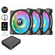 Case Fan Riing Duo 12 RGB TT Premium Edition 3 Pack