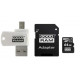 microSDHC card 64GB CL10 + adapter + card reader