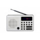 Radio Pliszka USB, FM white