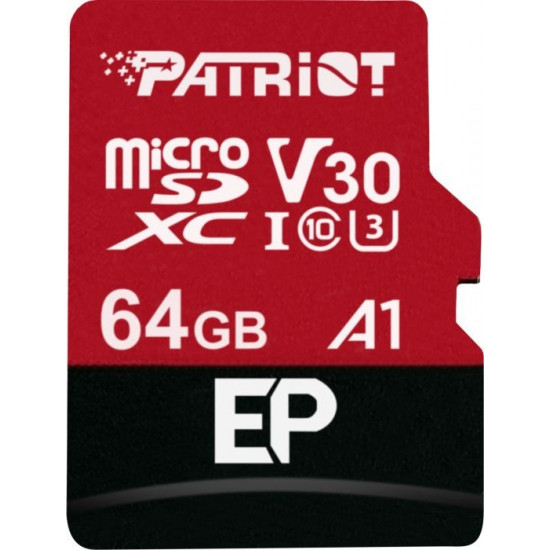  Karta microSDXC PATRIOT 64GB V30