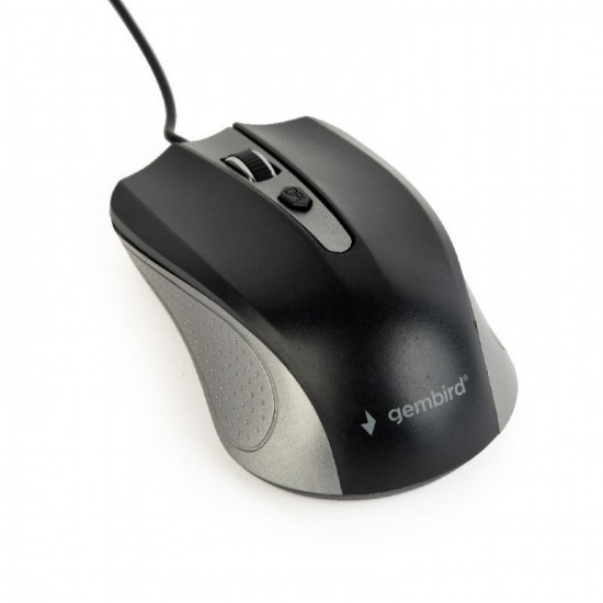 Optical mouse USB gray-black